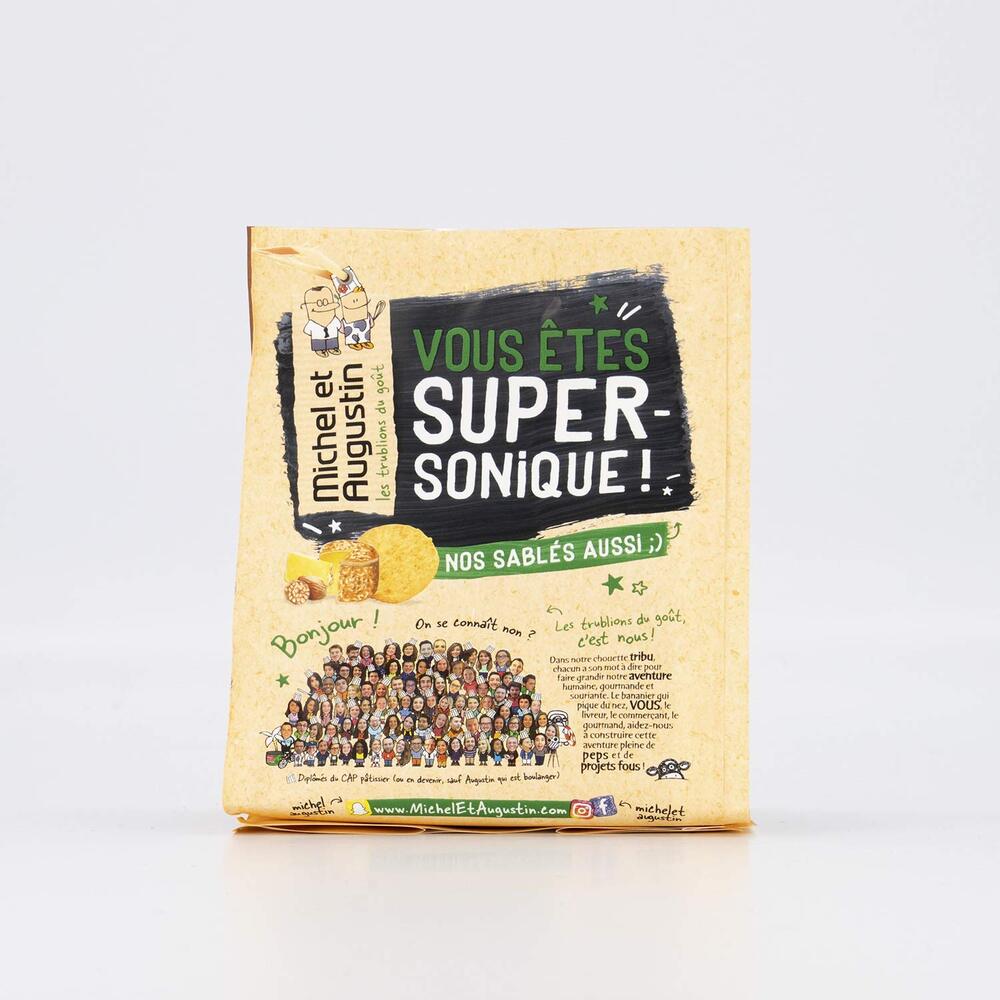 MICHEL ET AUGUSTIN sablé cantal muscade 100g