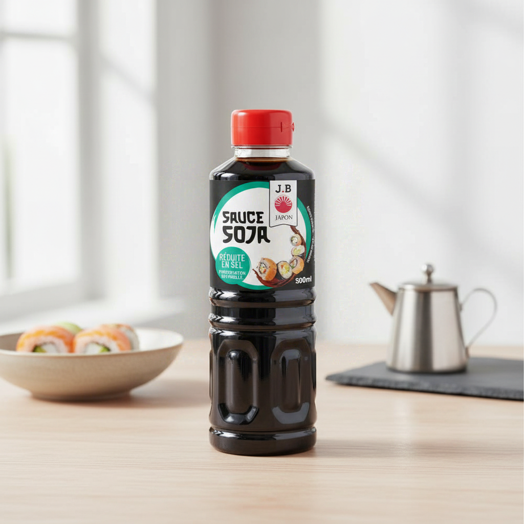 JB Japon Sauce soja réduite en sel - 500 ml