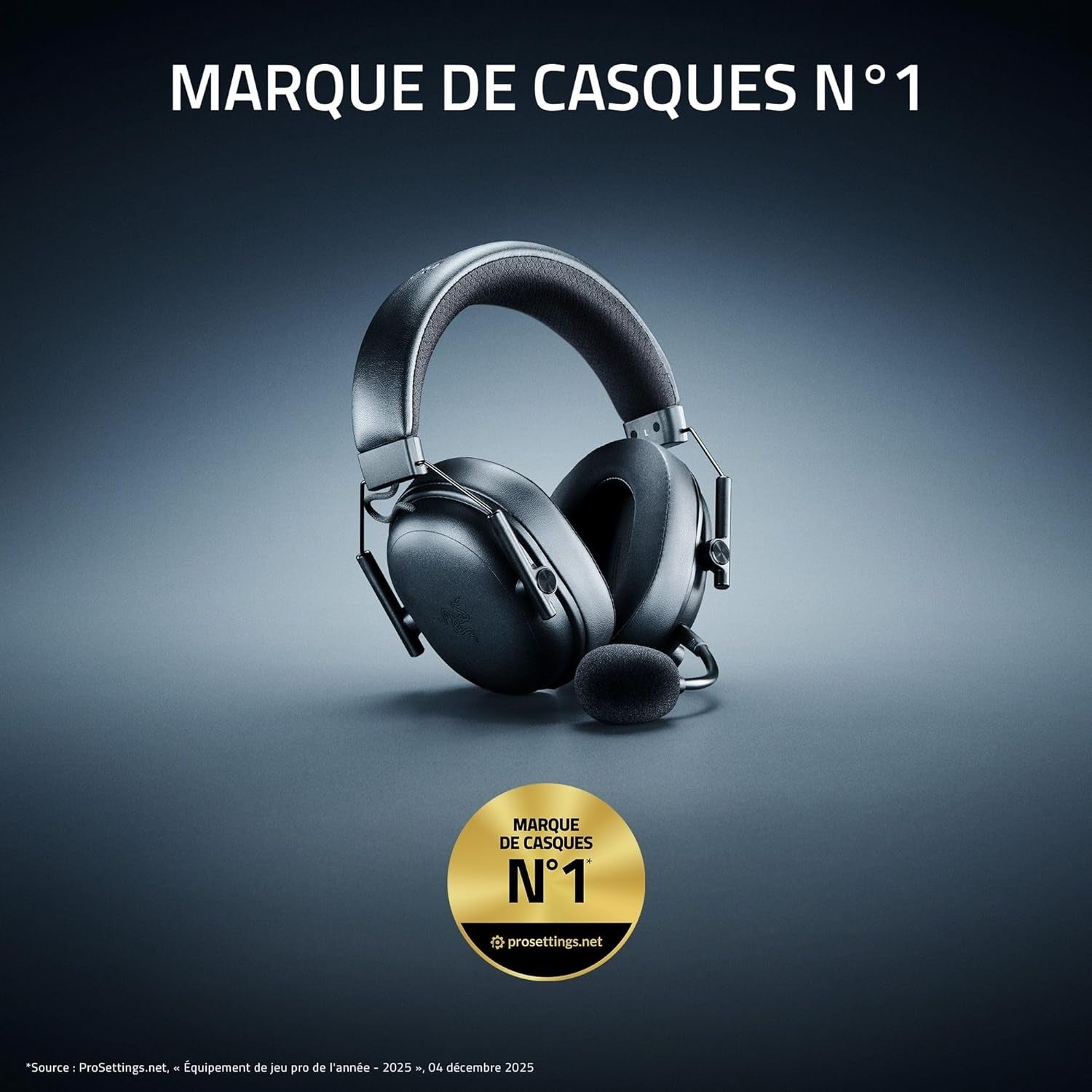 Razer BlackShark V3 Casque Gaming sans fil - PC - White