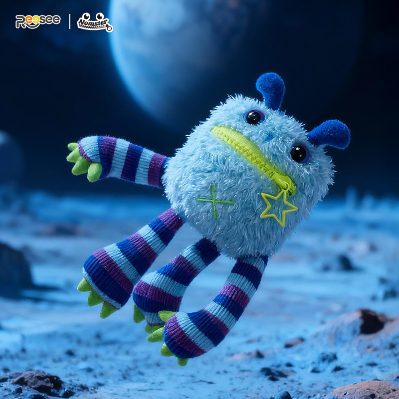 Nom Bad Mood - Peluche sonore à suspendre - Boîte mystère