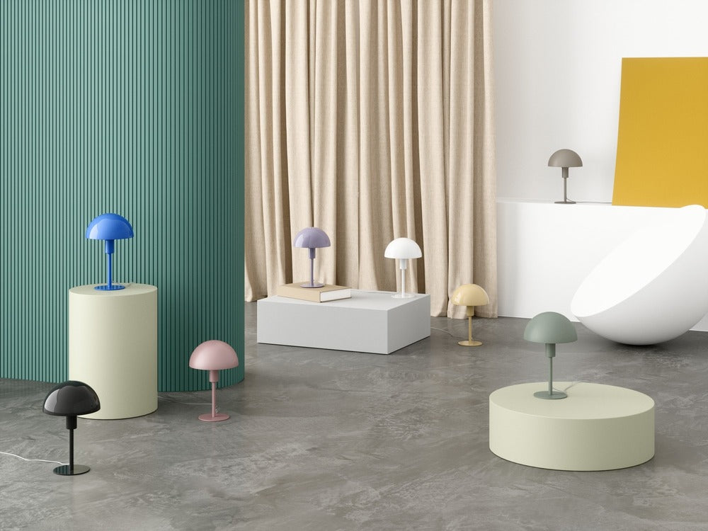 Lampe à poser ELLEN Mini métal jaune IP20 E14 - Nordlux, Intérieur