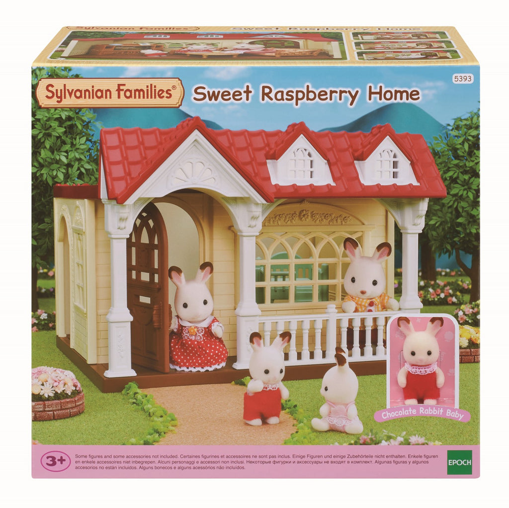 Sylvanian Families Ensemble de maison de poupée Sweet Raspberry Home