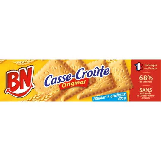 BN Biscuits petit déjeuner Casse-croûte Original 400 g