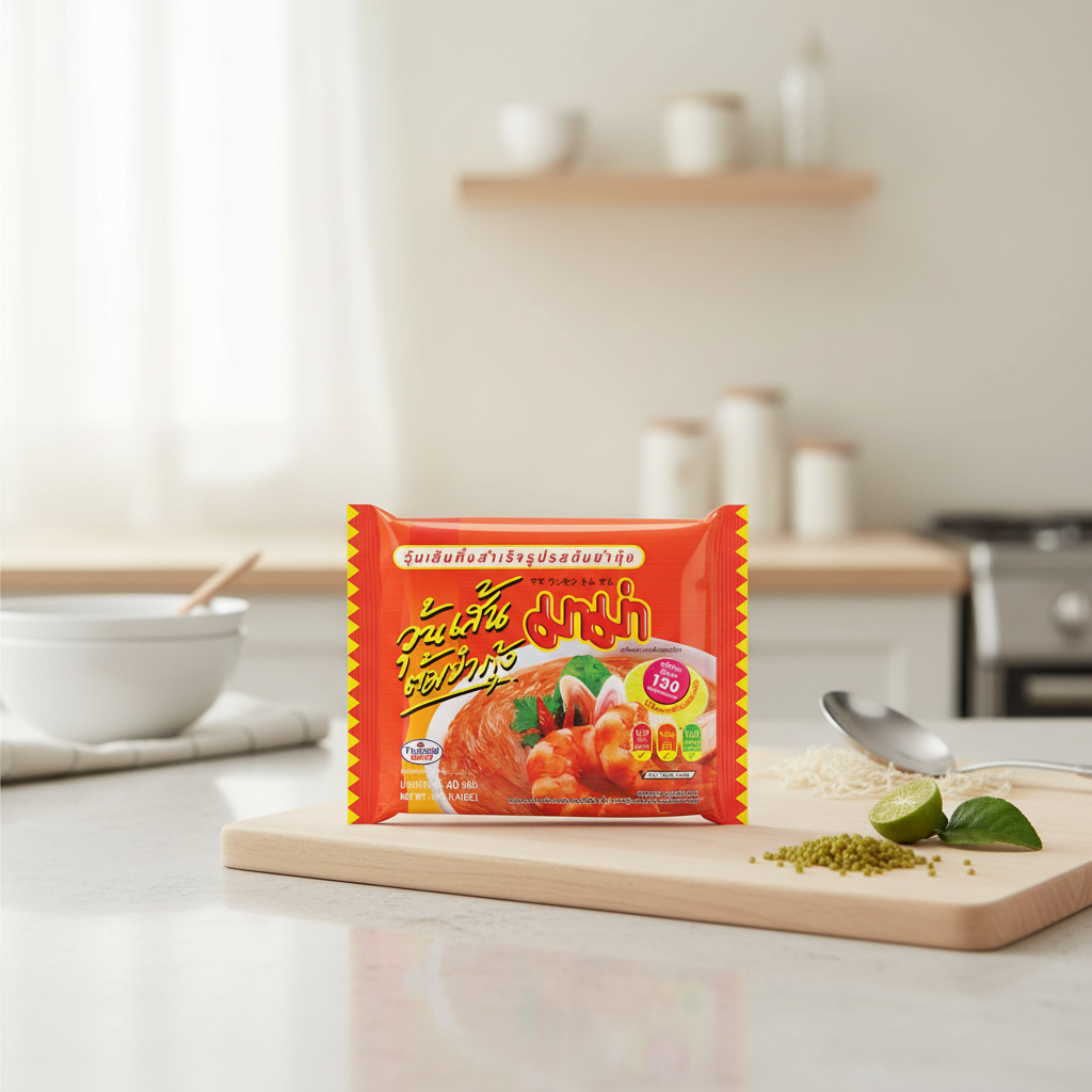 MAMA Vermicelles de Haricot Mungo Tom Yum Kung 40 g