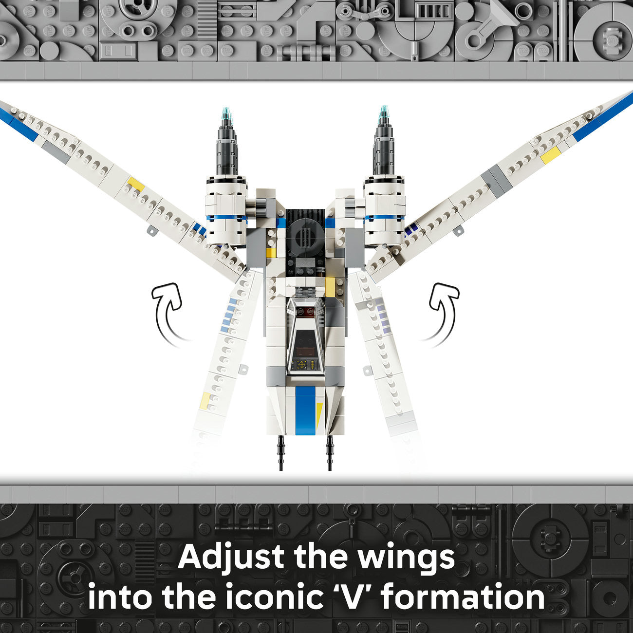 LEGO Star Wars 75399 Le chasseur stellaire U-Wing de l’Alliance Rebelle