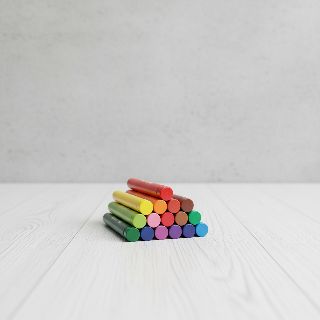 Maped Crayons plastiques x 24, boîte en carton