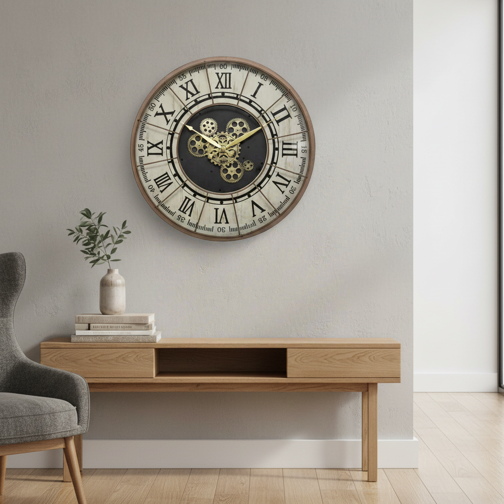 Atmosphera Horloge Stella avec mécanisme diam. 57 cm métal