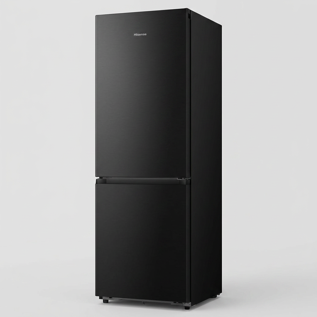 Hisense RB3K330SAFC Réfrigérateur-congélateur, Pose libre, Capacité 330 litres, 35 dB