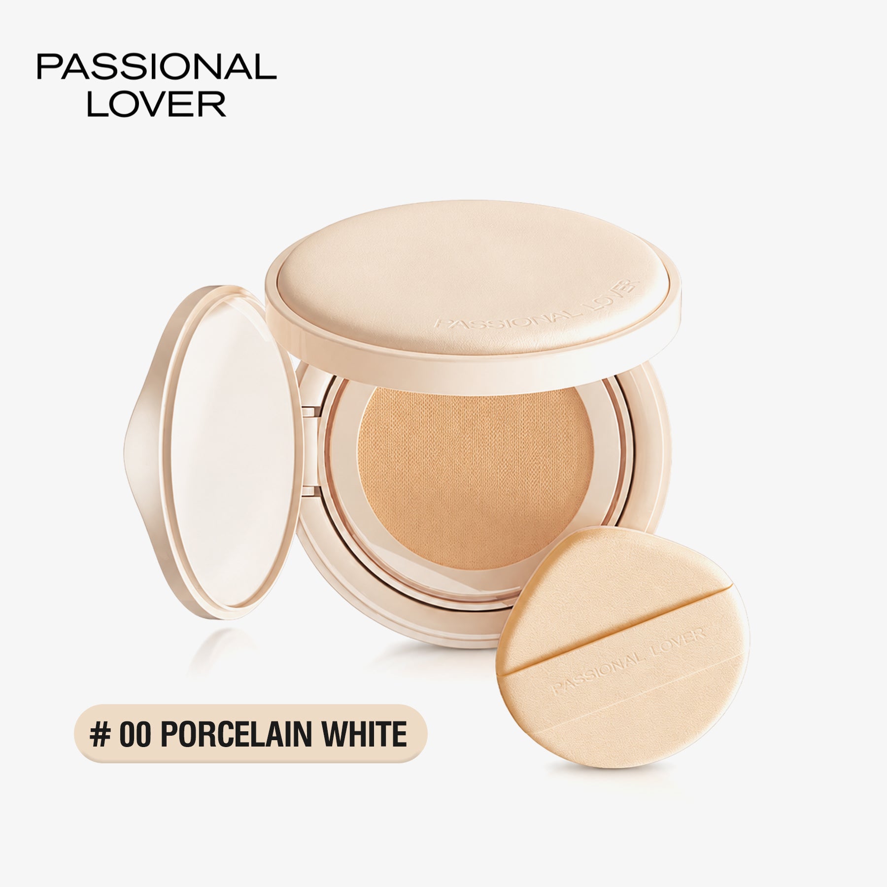Passional Lover Fond de Teint Cushion Invisible 00 Porcelaine Format Plein