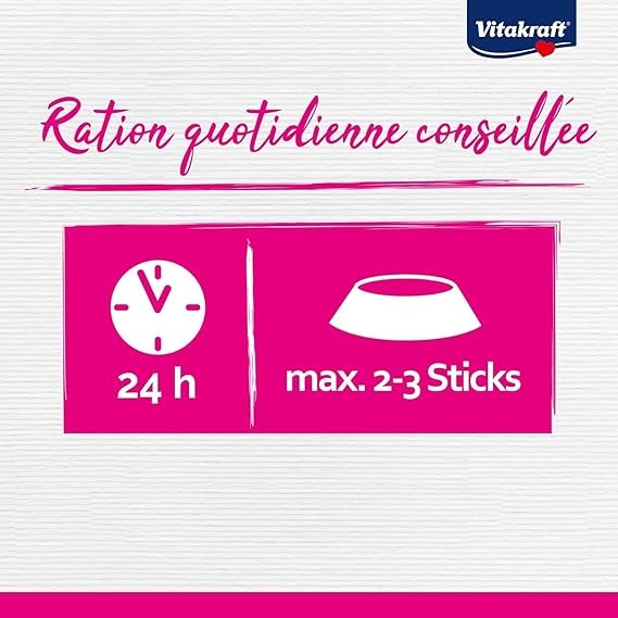 Vitakraft Snack liquide canard avec bêta-glucanes friandises pour chat - 6 x 15 g