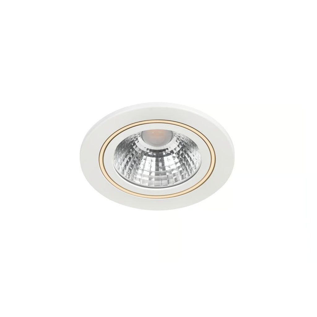 Spot encastré ALEC trois possibilités de réglage de la lumière LED intégrée plastique blanc IP44 Salle de bain - Nordlux, Intérieur