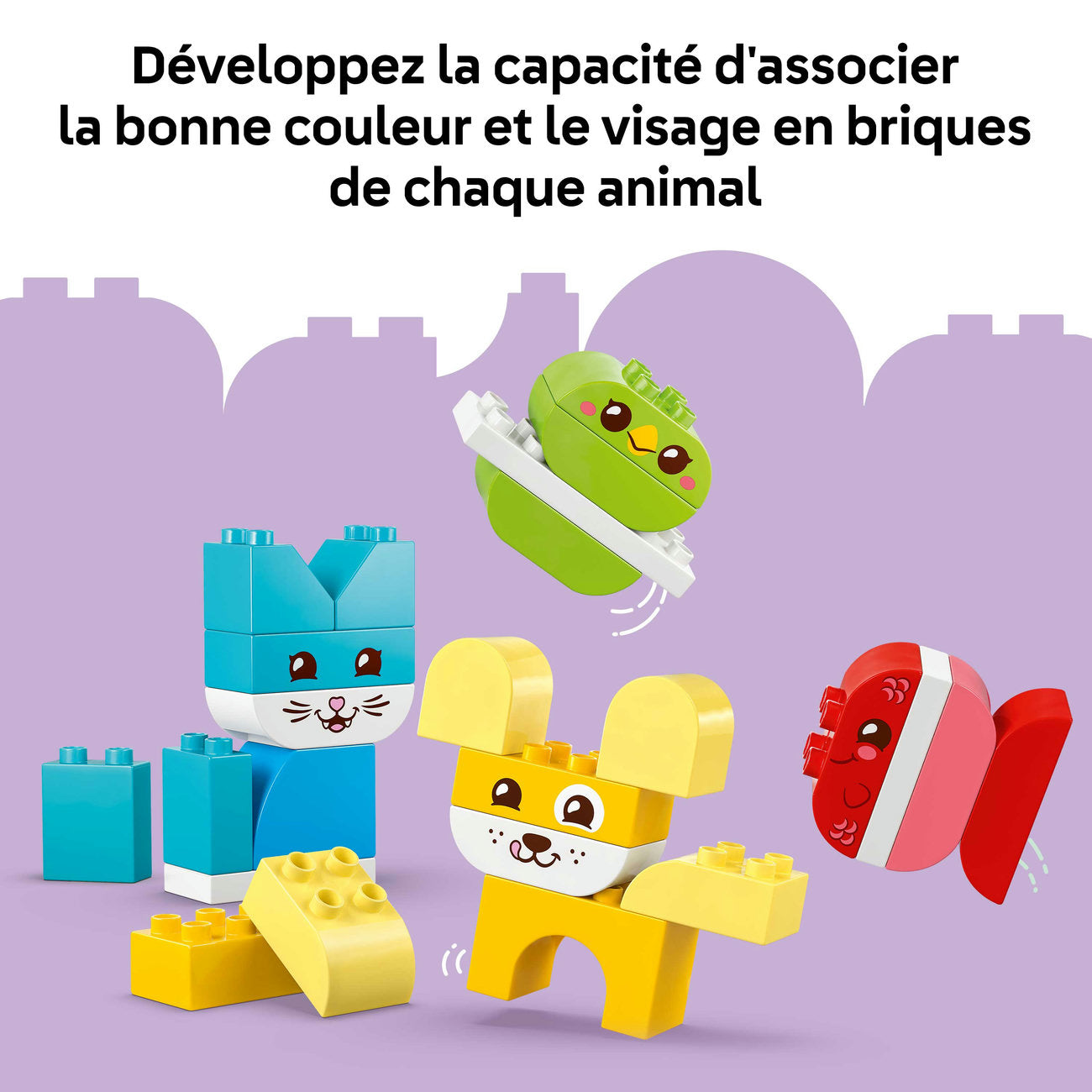 LEGO DUPLO 10477 Les jolis animaux créatifs 3-en-1