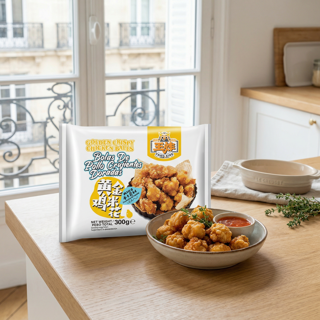 Meng Fu Poulet Croustillant Asiatique - 300 g/Paquet