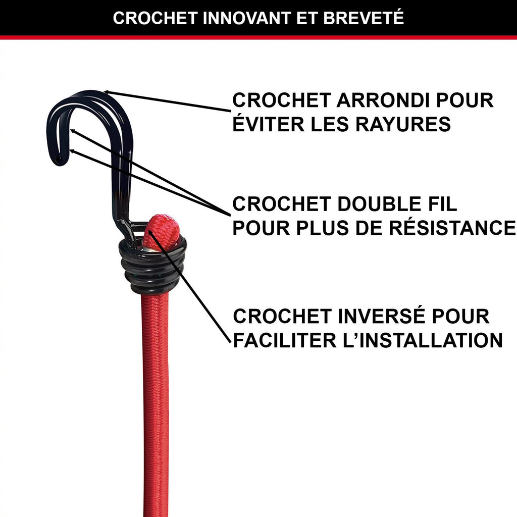 STANLEY® Intelli Tools Organisateur de tendeurs élastiques double fil - Lot de 10