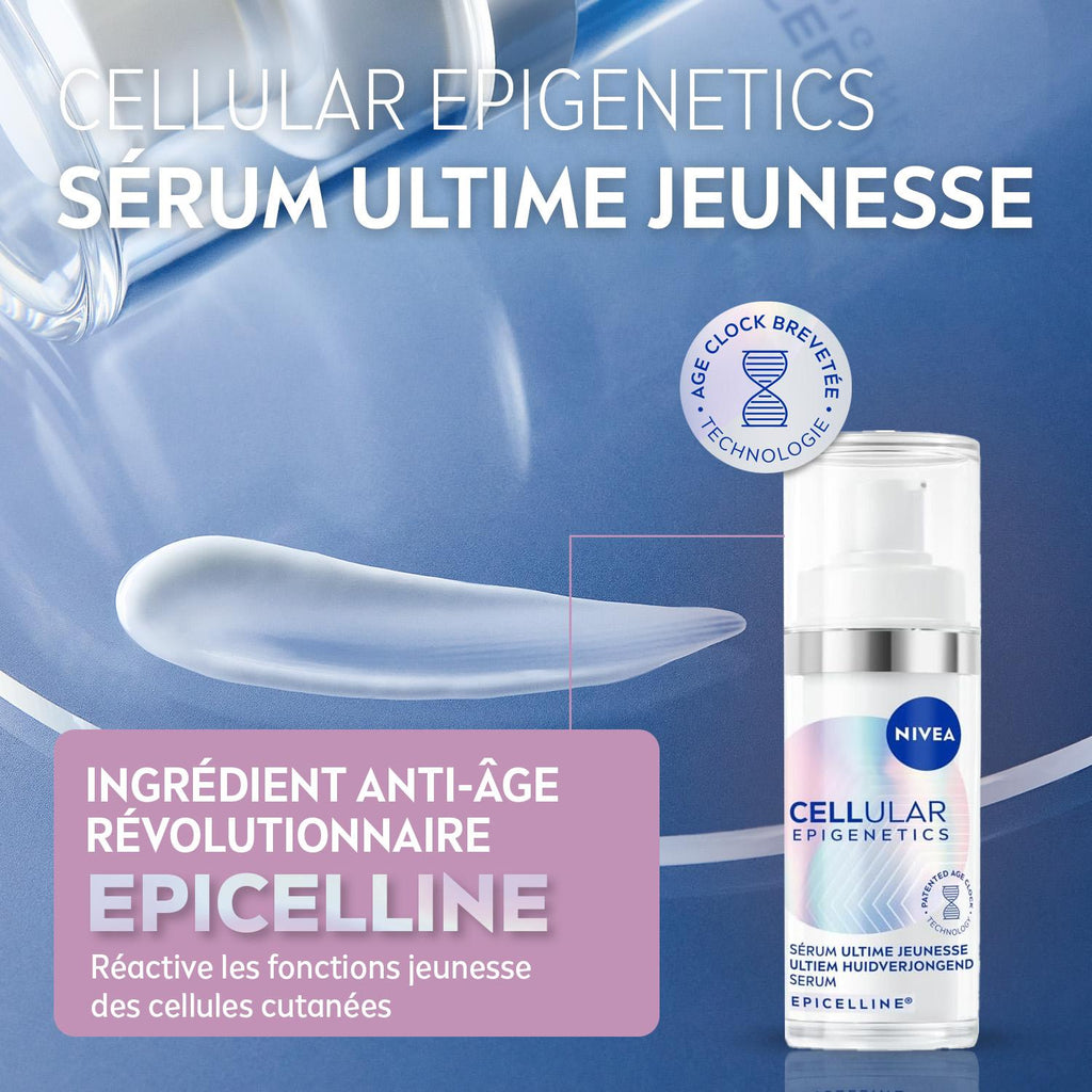 NIVEA Trousse Visage Cellular Epigenetics Sérum + Soin Jour SPF30