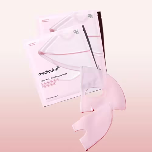 Medicube PDRN Masque Gel Collagène Rose 4 Pièces