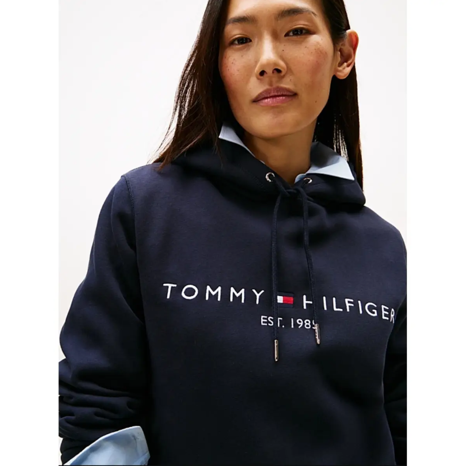 Tommy Hilfiger Heritage Hilfiger Sweat à capuche LS Femme Desert Sky L