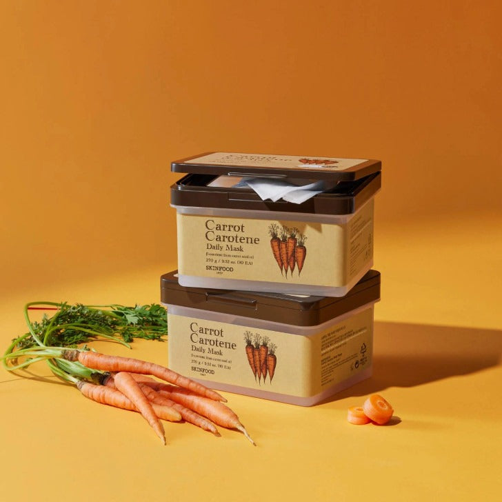 SKINFOOD Masque Quotidien Carotte Carotène 270 g (30 Feuilles)