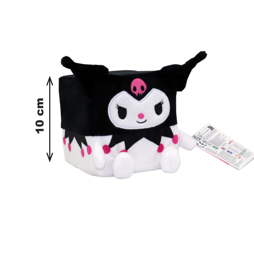 Hello Kitty and Friends Peluche Cubeez Kuromi, 10 cm³, Âge 0+, HKT202