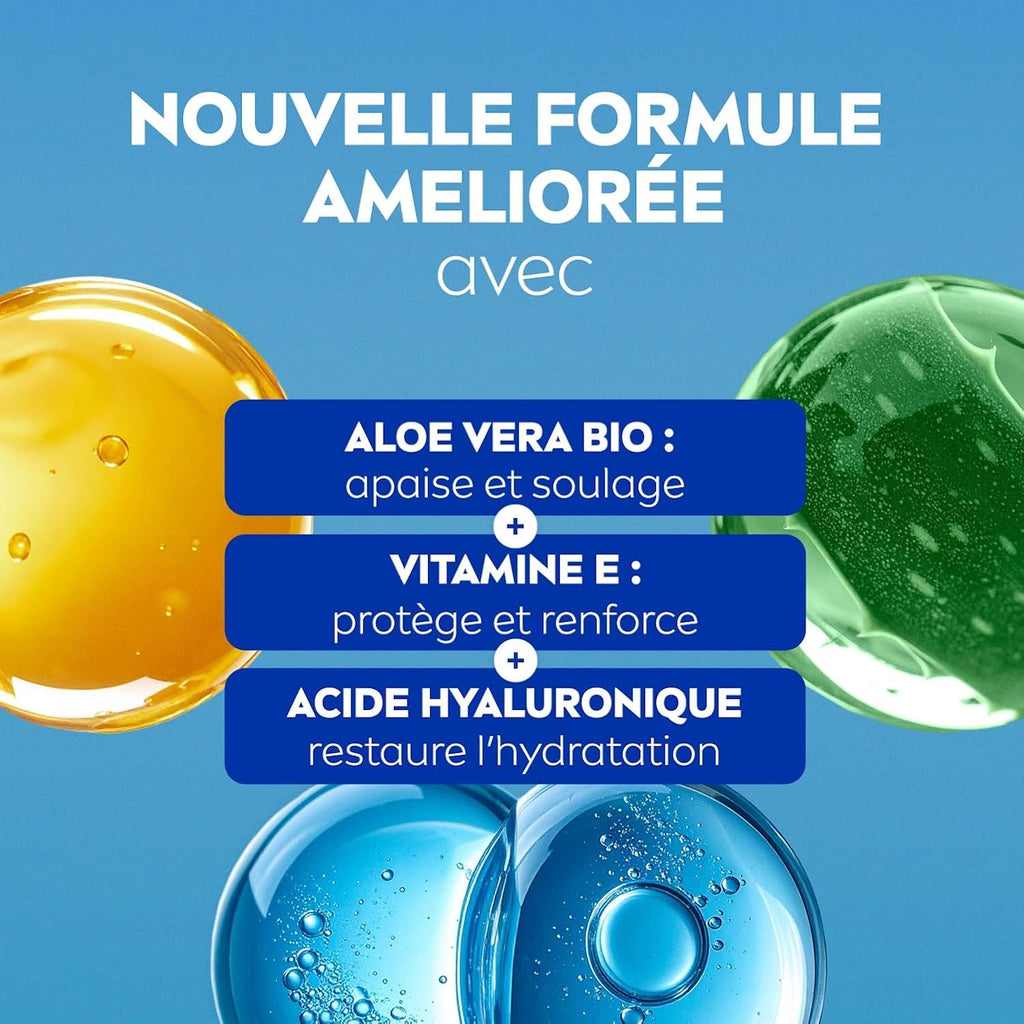 NIVEA SUN Après-Soleil Gel Sérum Aloe Vera Bio 100 ml