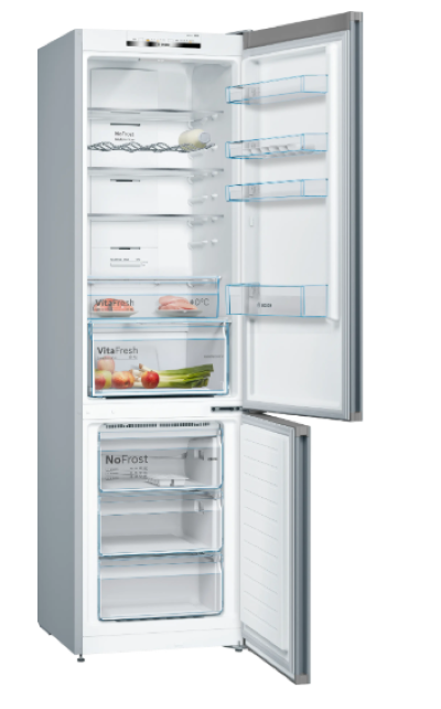 Bosch KGN39VLEB Réfrigérateur et congélateur 368 L Classe E - Inox