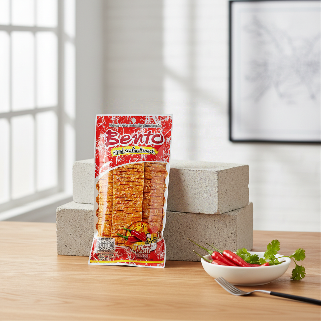 BENTO Snack aux Fruits de Mer Mélangés Namprik Thaï Original 20 g