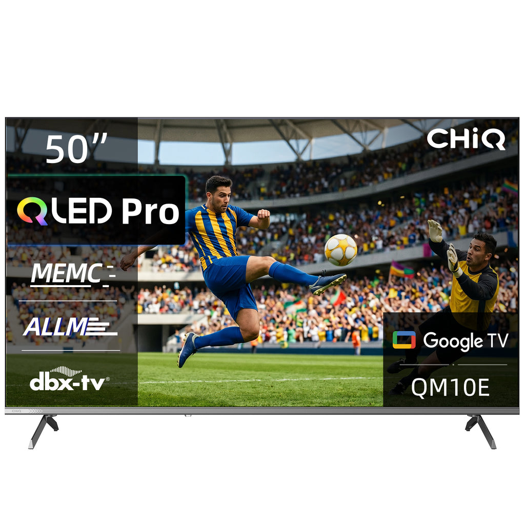 CHiQ Smart TV QLED Pro U50QM10E 50" 4K UHD Google TV