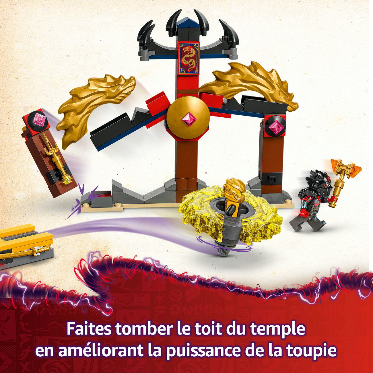 LEGO Ninjago 71826 Pack de combat Spinjitzu du dragon