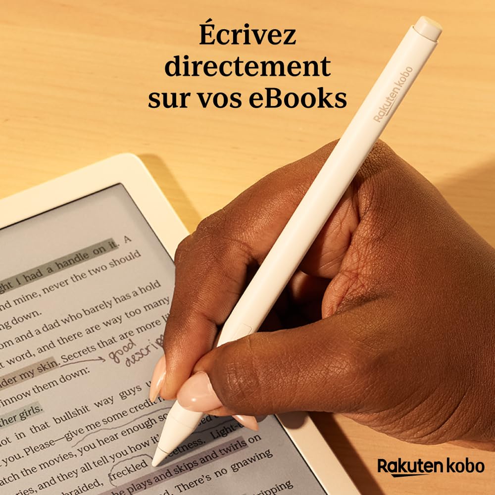 Kobo Stylus 2 compatible Kobo Libra Colour/Sage/Elipsa2E - Blanc