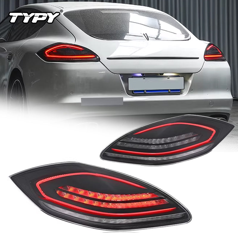 TYPY Feux arrière LED pour Porsche Panamera 970.1 2010-2013, Clignotant dynamique, Feux de démarrage