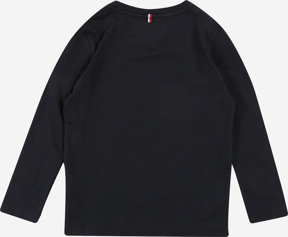 Tommy Hilfiger T-shirt basique manches longues bleu marine 5