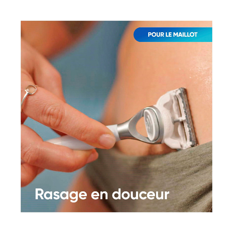 GILLETTE VENUS Satin Care - Lames de rasoir à l’aloe vera - Lot de 8 lames