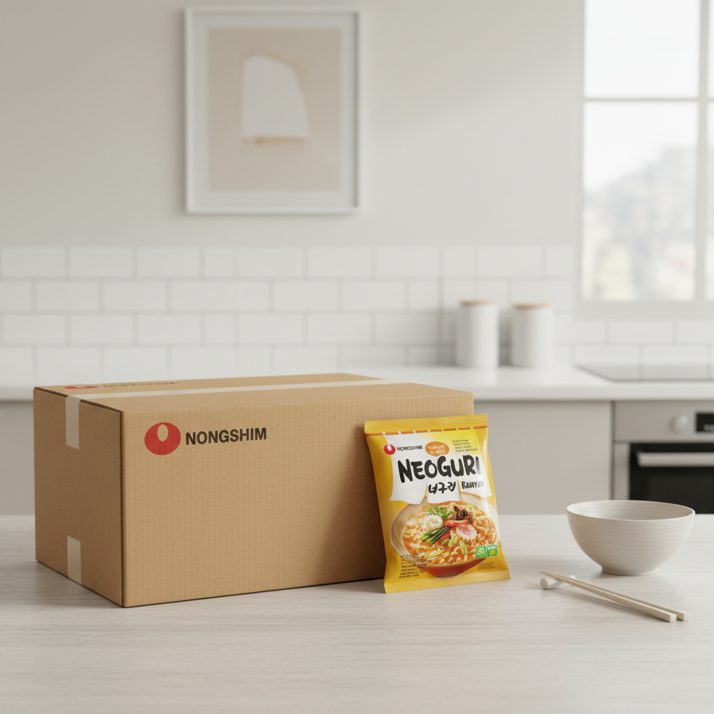 Nongshim Neoguri Ramyun Jaune - 20 x 120 g