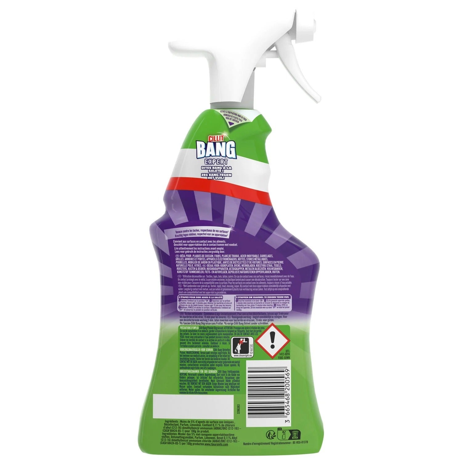 Cillit Bang Expert Spray Nettoyant Dégrippant 750 ml