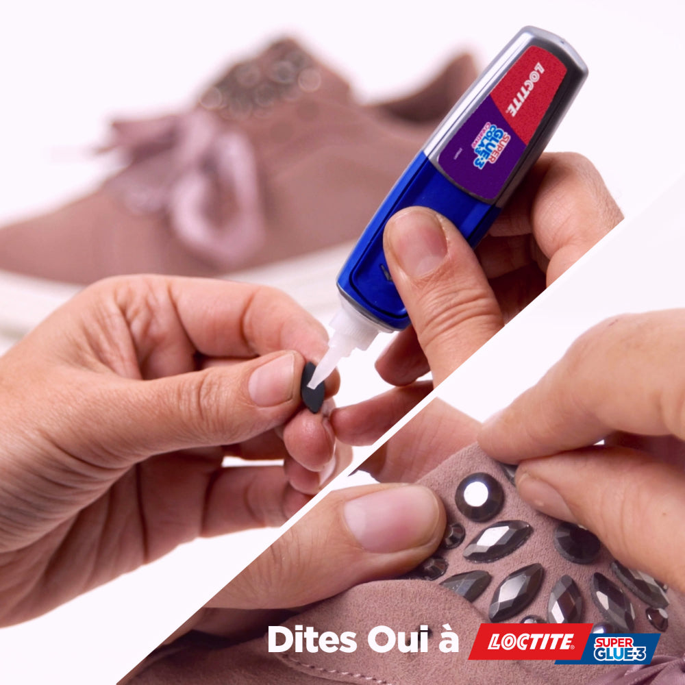Loctite – Super Glue-3 Creative (stylo de 3 g) – Colle gel cyanoacrylate ultra précise qui ne coule pas – Colle forte pour collage rapide et puissant sur surfaces poreuses et verticales