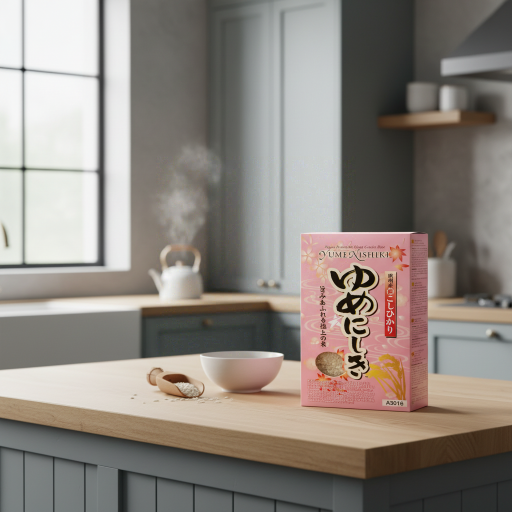 JFC NISHIKI Yume Nishiki Riz à Grains Courts Super Premium 1 kg