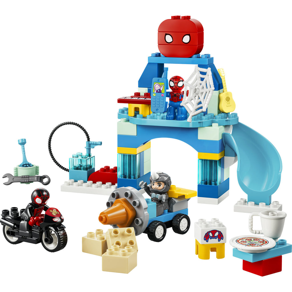 LEGO DUPLO Marvel Ensemble de Construction Siège de la Team Spidey 10464