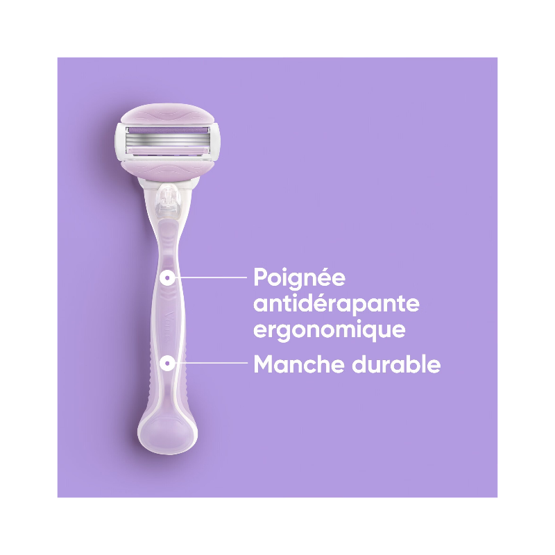 GILLETTE VENUS ComfortGlide Breeze - Recharges De Lames De Rasoir - 4 Unités