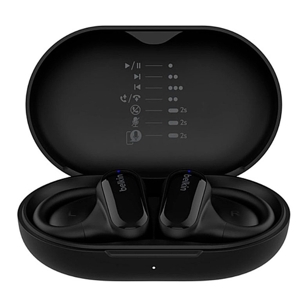 Belkin Soundform ClearFit Écouteurs open-ear sans fil - Noir