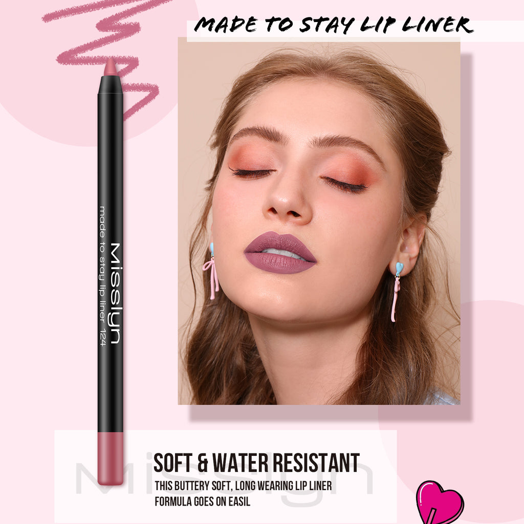 Misslyn Crayon contour des lèvres Made to Stay 124