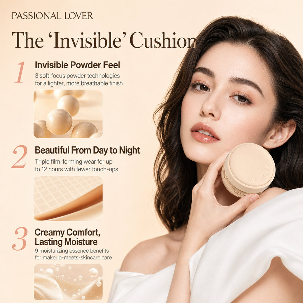 Passional Lover Fond de Teint Cushion Invisible 00 Porcelaine Format Plein