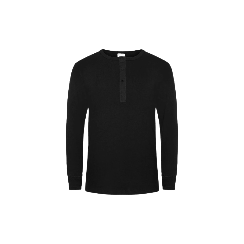 Resteröds Pull en tricot style grand-père Noir S