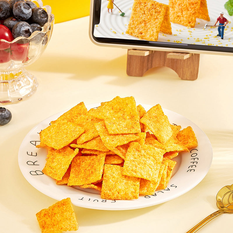 Ciweiagan + produits soufflés + chips de millet saveur barbecue 160 g
