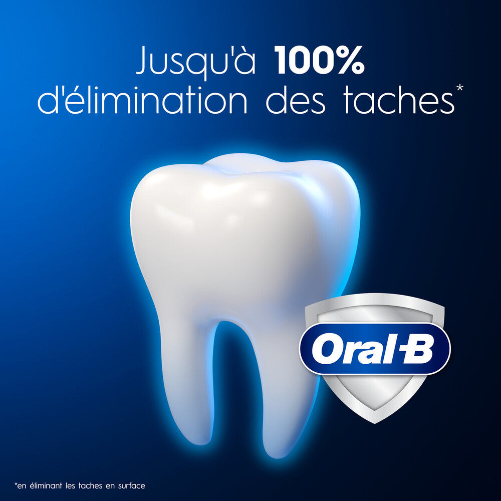 Oral B 3D White Advanced Luxe Toothpaste Intense 75 ml - Pack of 4 (4 x 75ml = 4 tubes)