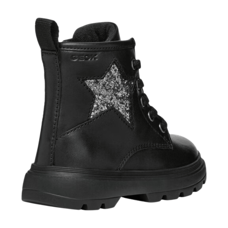 GEOX Kiddartah Bottes pour Tout-petits Filles Noir