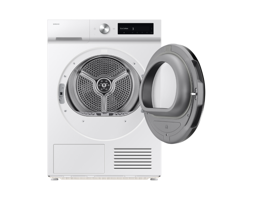 Samsung DV90DB7845GBU3 Sèche-linge à chargement frontal - Pose libre - Capacité 9 kg - Pompe à chaleur - Blanc - Classe A