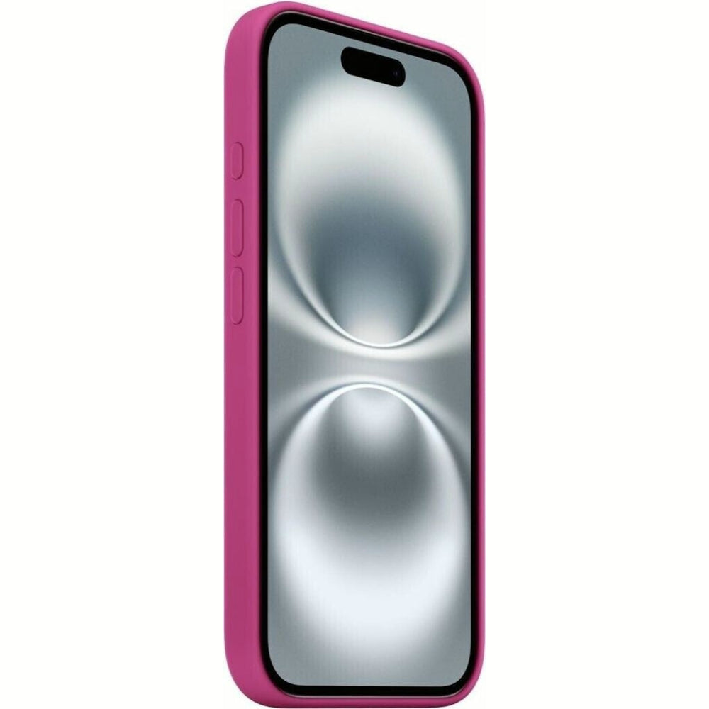Apple Coque en silicone MagSafe pour iPhone 16, fuchsia