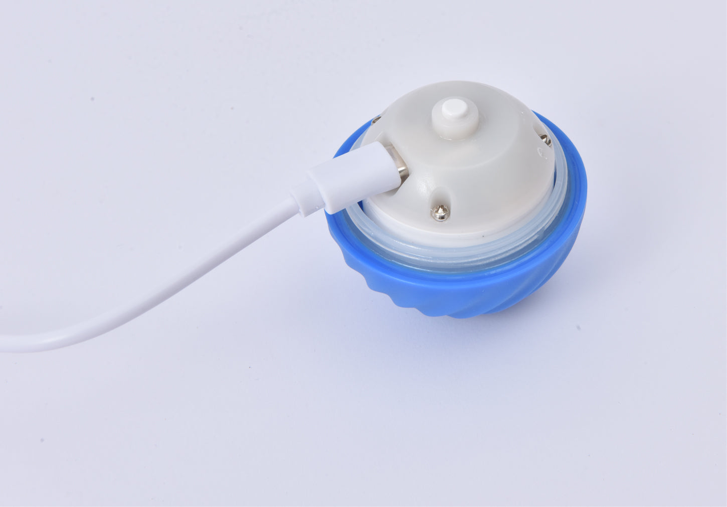 PETGRAVITY Balle rebondissante intelligente pour chien de taille moyenne - Bleu
