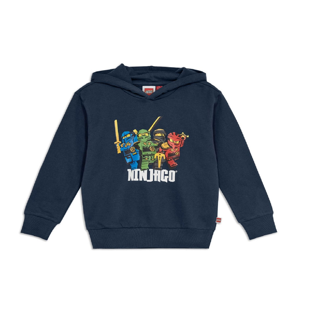 LEGO® NINJAGO® Sweat à capuche LWSIAN 111 Bleu marine foncé 104