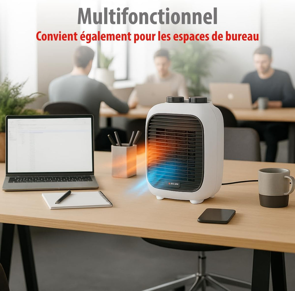 Alpina Radiateur Electrique Mobile PTC 230 V 1500 W